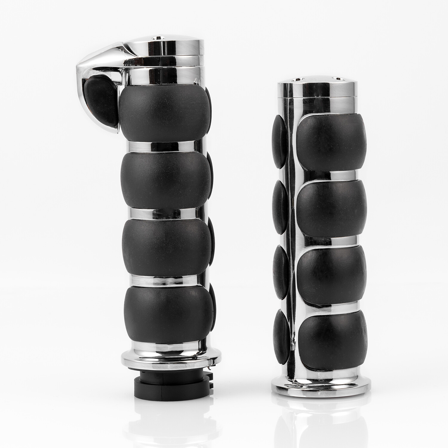 Motorcycle Handle Bar Hand Grips 1″ For Honda VTX1300 VTX1800 Sabre VT 1100 1300