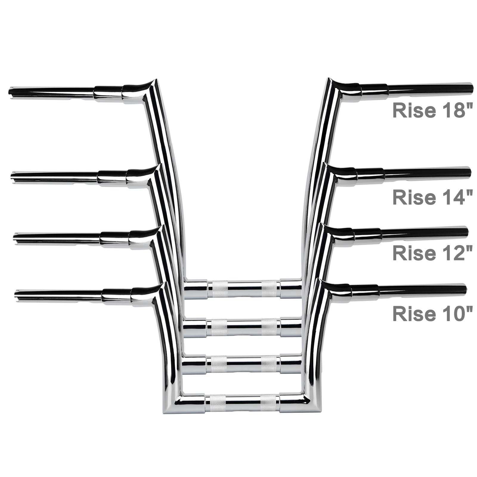 10″-14″ Rise Ape Hanger Handlebar For Harley Road King Classic Special 2014-2025