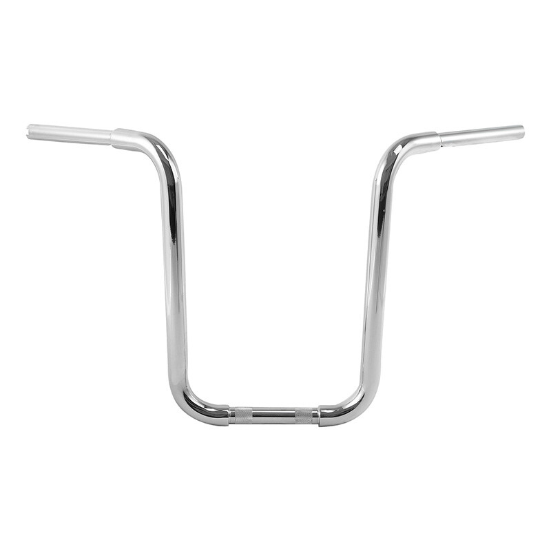 Chrome 16″ Rise 1 1/4” Ape Hanger Handlebar Fit For Harley Softail FLST FXST